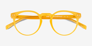 Crystal Yellow Oak -  Plastic Eyeglasses