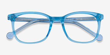 Clear Blue Jubilee -  Plastic Eyeglasses