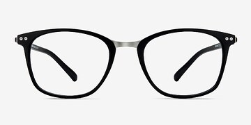 Matte Black Savannah -  Classic Plastic, Metal Eyeglasses