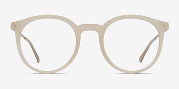 Matte Clear Grin -  Plastic, Metal Eyeglasses