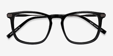Black Glory -  Metal Eyeglasses