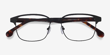Black Meta -  Acetate, Metal Eyeglasses