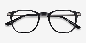 Black Toulouse -  Acetate, Metal Eyeglasses