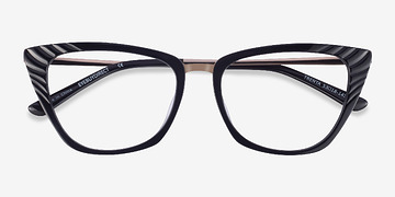 Black Gold Trenta -  Fashion Metal Eyeglasses