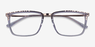 Clear Volume -  Classic Metal Eyeglasses