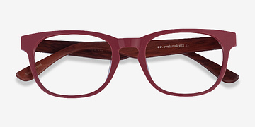 Red Tongass -  Mixed Wood Eyeglasses