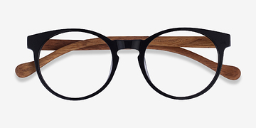 Black & Wood Everglades -  Mixed Wood Eyeglasses