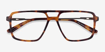 Tortoise Silver San Diego -  Metal Eyeglasses