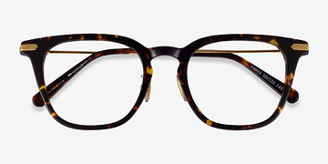 Tortoise Gold Hayes -  Metal Eyeglasses
