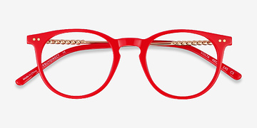 Red Volta -  Metal Eyeglasses