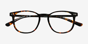 Tortoise Savvy -  Metal Eyeglasses