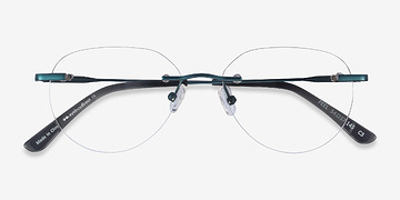 Navy Feel -  Colorful Metal Eyeglasses
