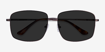 Coffee Ryker -  Metal Sunglasses