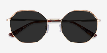 Gold Elsa -  Metal Sunglasses