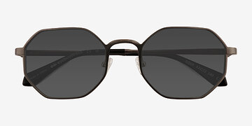 Matte Gunmetal Rider -  Aluminium Alloy Sunglasses