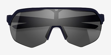 Matte Navy Orange Vert -  Plastic Sunglasses