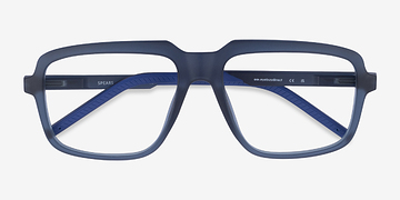 Navy Spears -  Plastic Eyeglasses