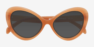 Brown Babe -  Plastic Sunglasses