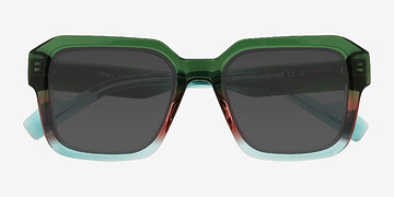 Green Blue Fenix -  Acetate Sunglasses