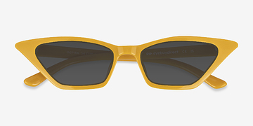 Yellow Inspira -  Plastic Sunglasses