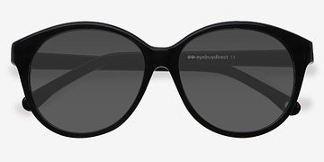 Dark Gray Stella -  Acetate Sunglasses