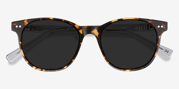 Tortoise Gray Sol -  Acetate Sunglasses