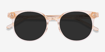 Clear Melon Hideout -  Acetate Sunglasses