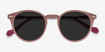Beige Purple Fun -  Acetate Sunglasses
