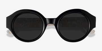 Black White Supernova -  Acetate Sunglasses