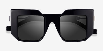 Black Virtua -  Acetate Sunglasses