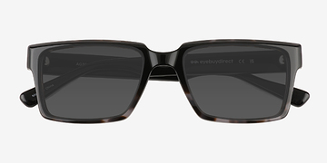 Gray Tortoise Agni -  Acetate Sunglasses