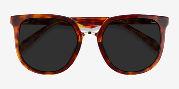 Tortoise Shannon -  Metal Sunglasses