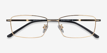 Golden Holmst -  Lightweight Titanium Eyeglasses