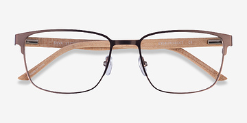 Bronze Silva -  Mixed Wood Eyeglasses