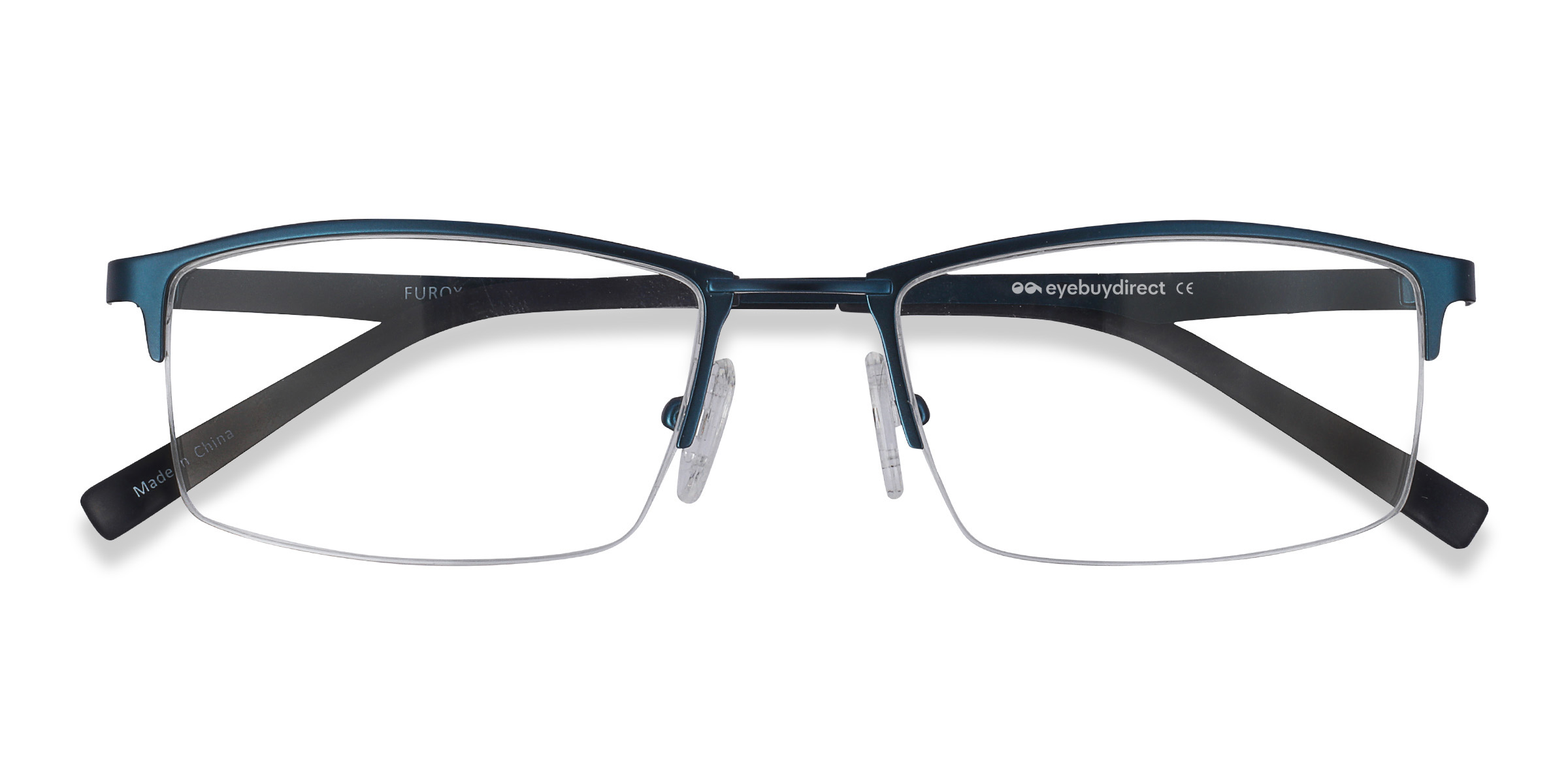 Bleu marine Furox - Métal Lunettes de vue