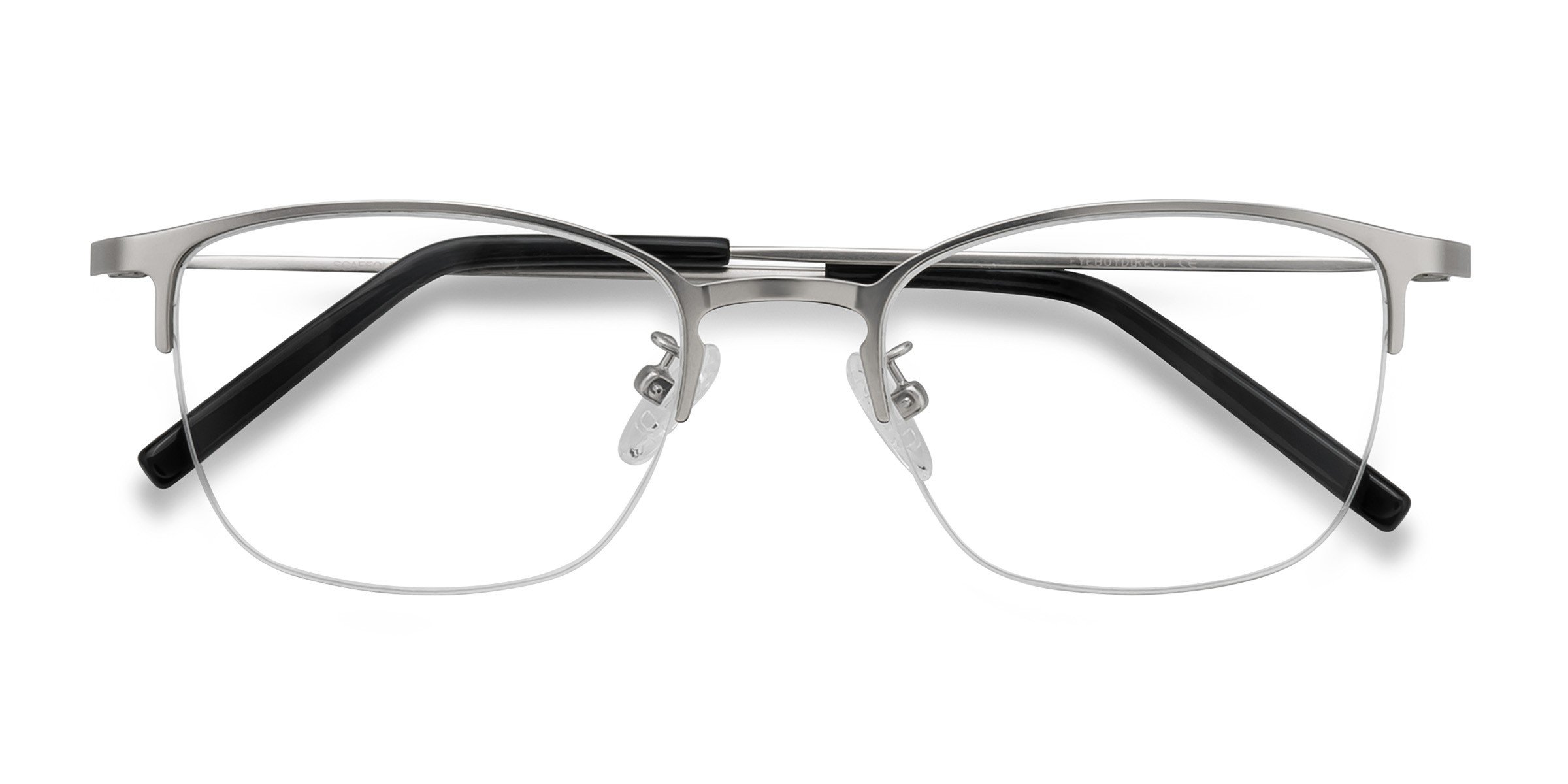 Argenté Scaffold - Métal Lunettes de vue
