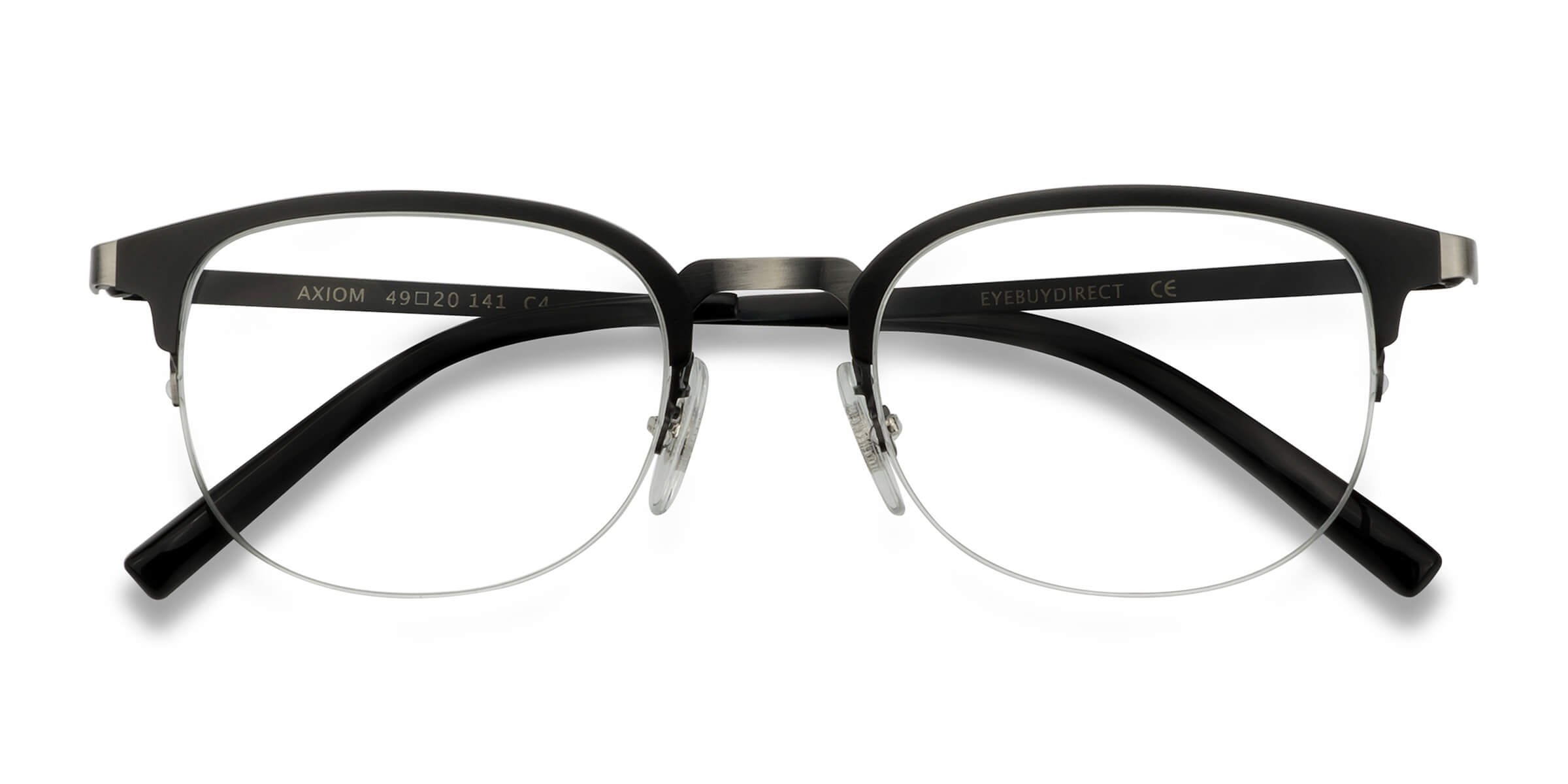 Black Axiom - Metal Eyeglasses