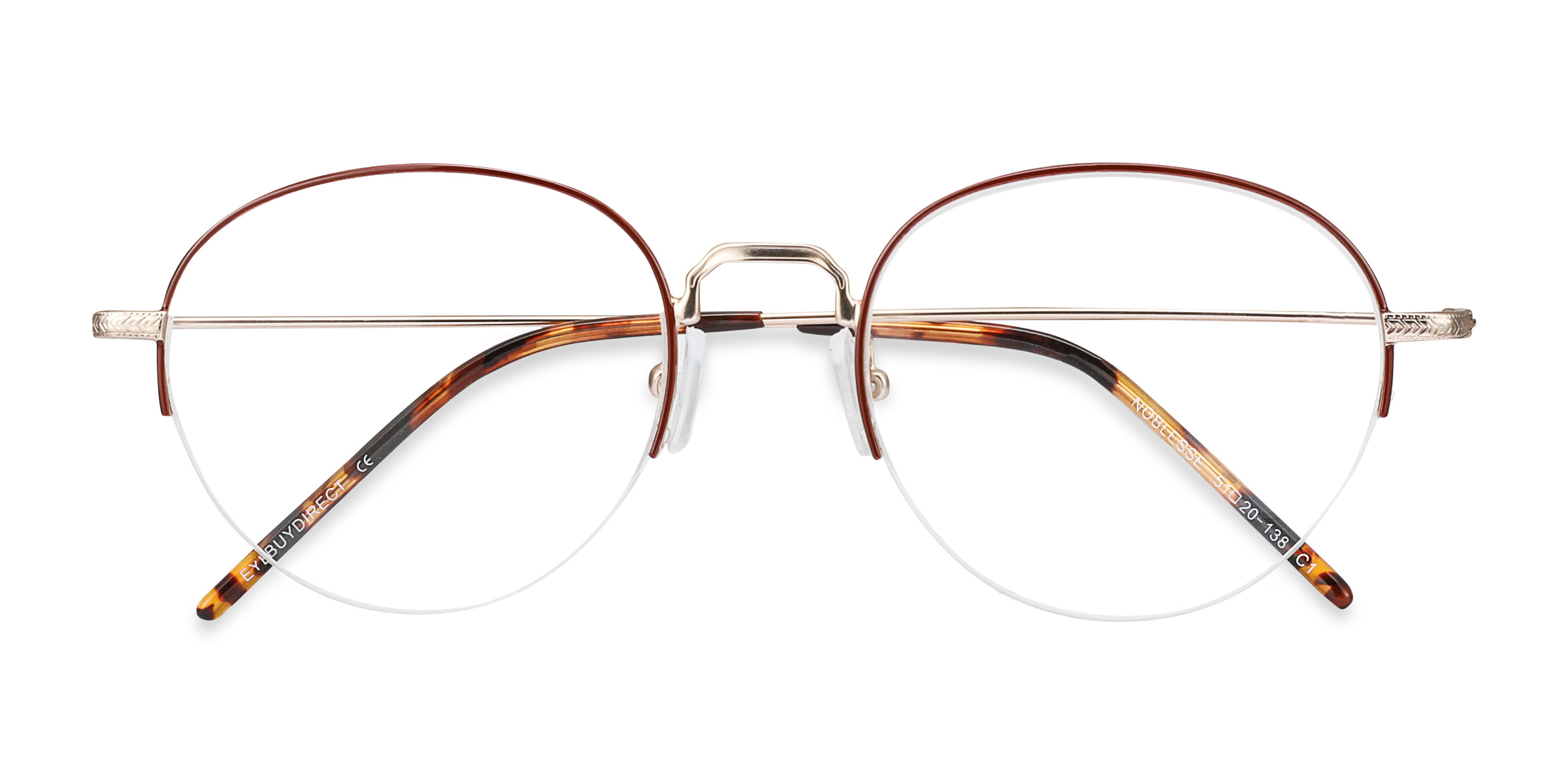 Rouge Noblesse - Métal Lunettes de vue