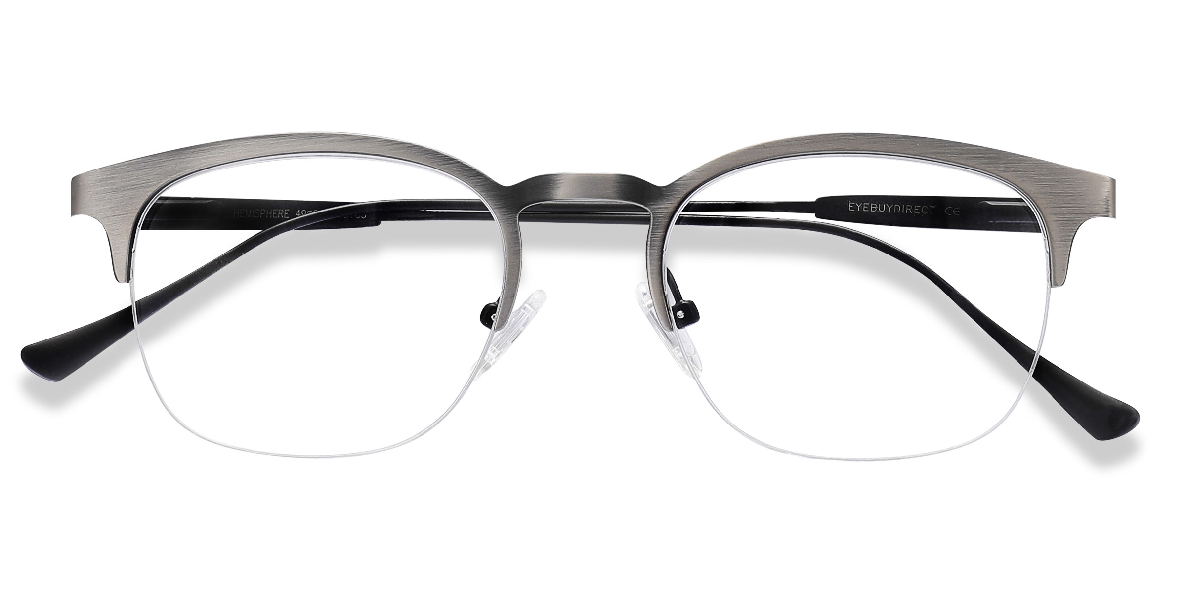 Gunmetal Hemisphere -  Métal Lunettes de vue