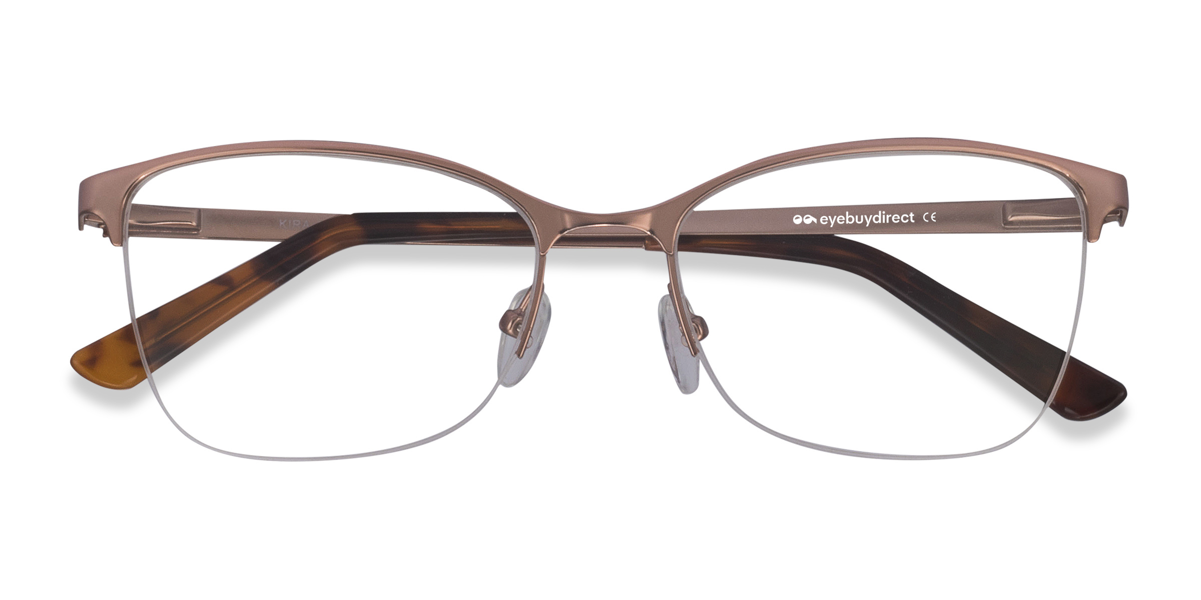 Rose Gold Kira -  Metal Eyeglasses