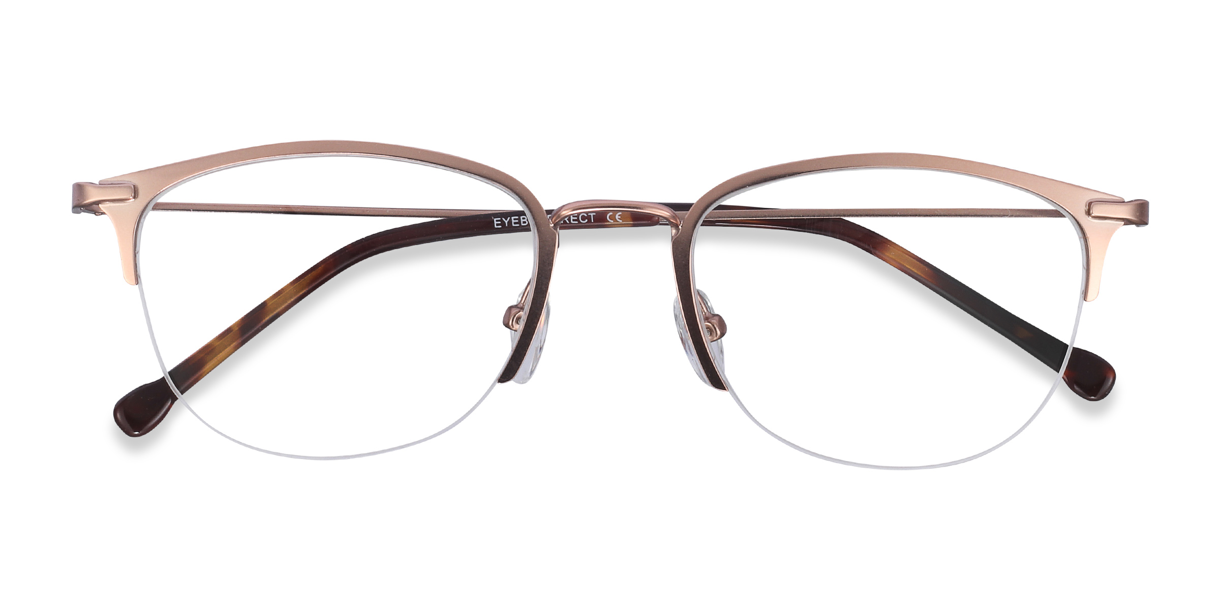 Rose Gold Elise - Metal Eyeglasses