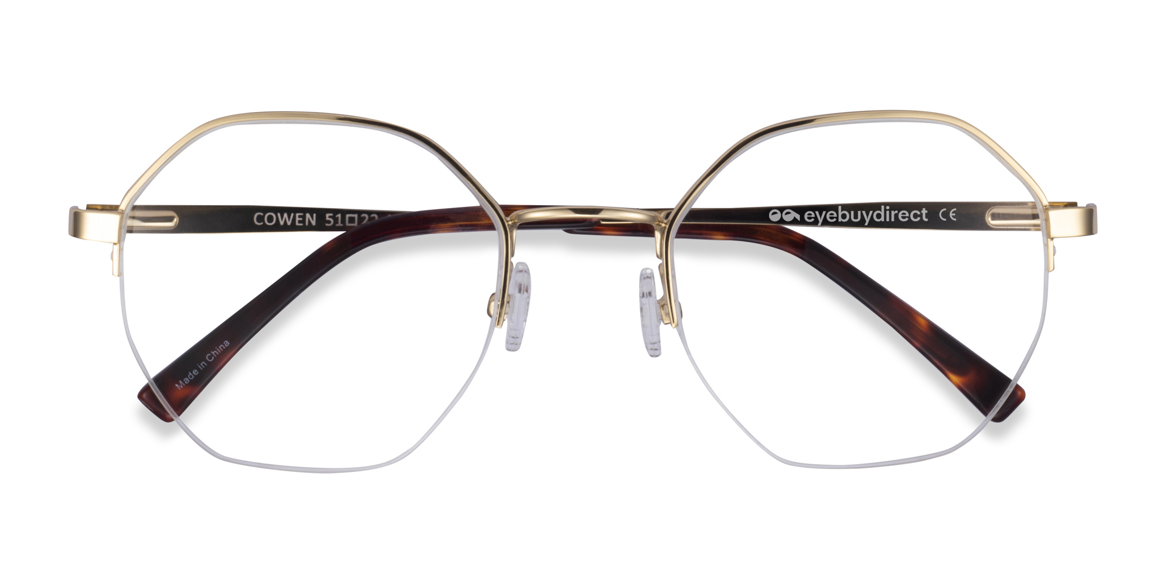 Gold Cowen - Metal Eyeglasses