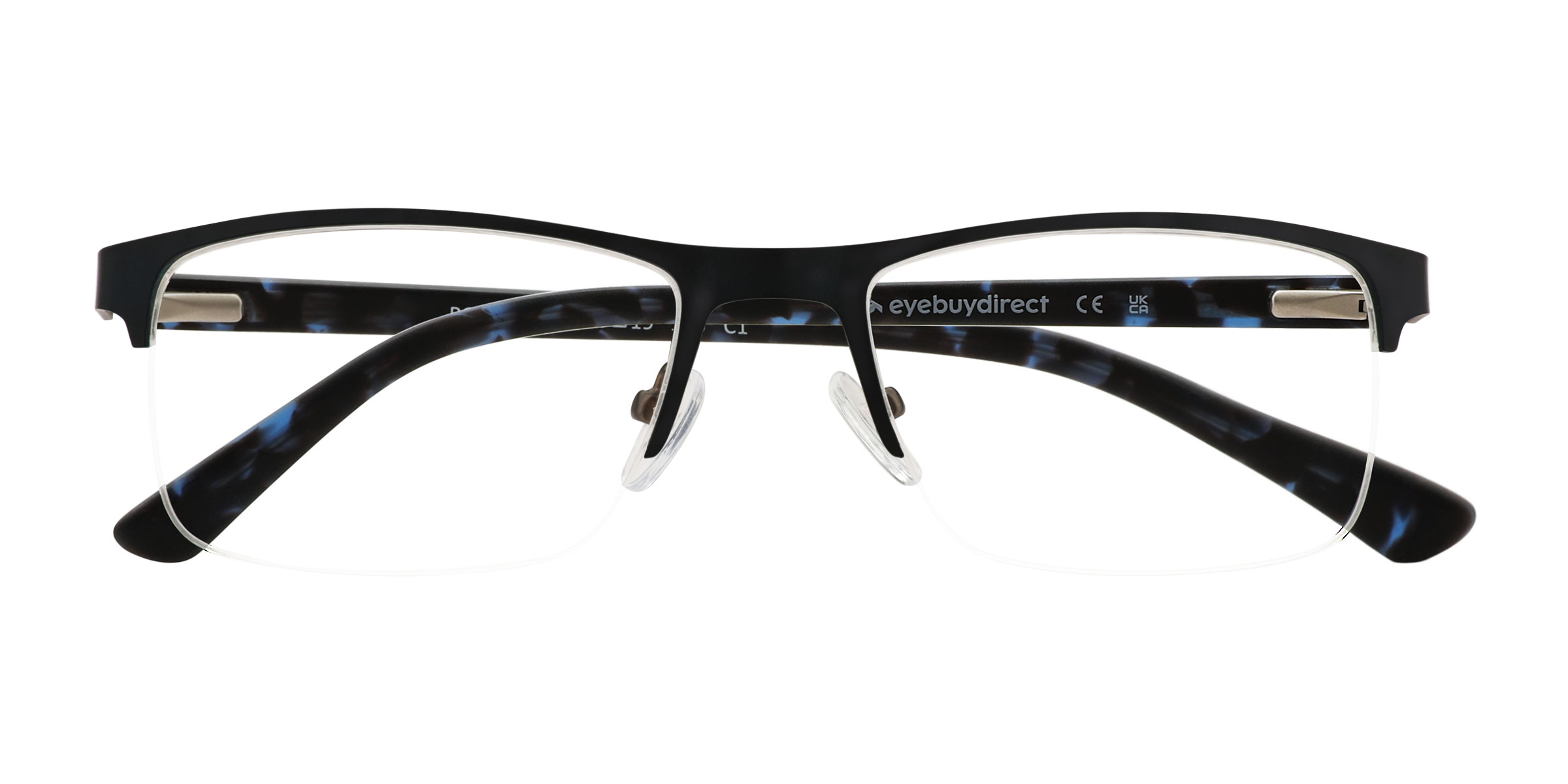 Black Robertson - Metal Eyeglasses