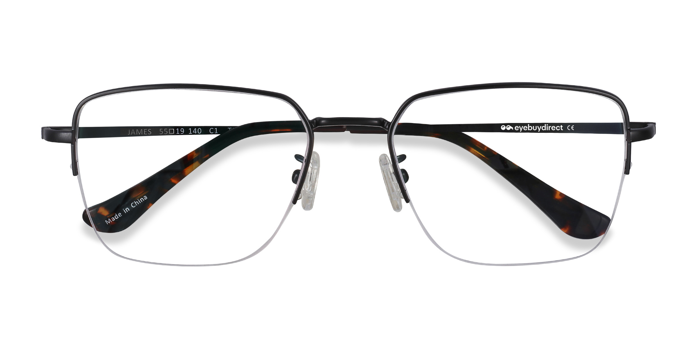 Black James - Titanium Eyeglasses