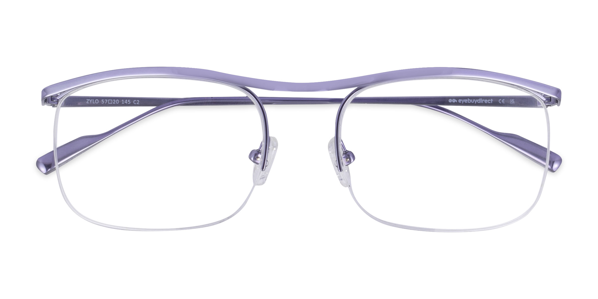Purple Zylo - Titanium Eyeglasses