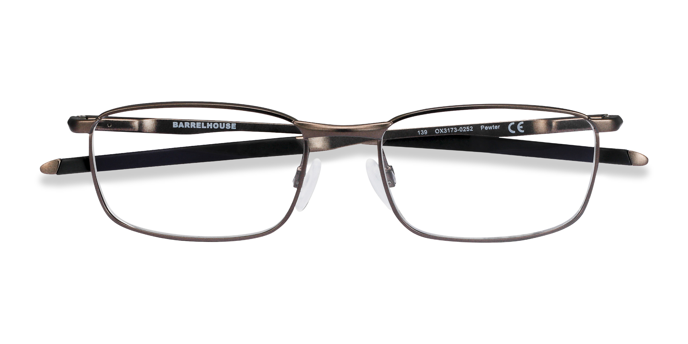 Pewter Oakley Barrelhouse - Metal Eyeglasses