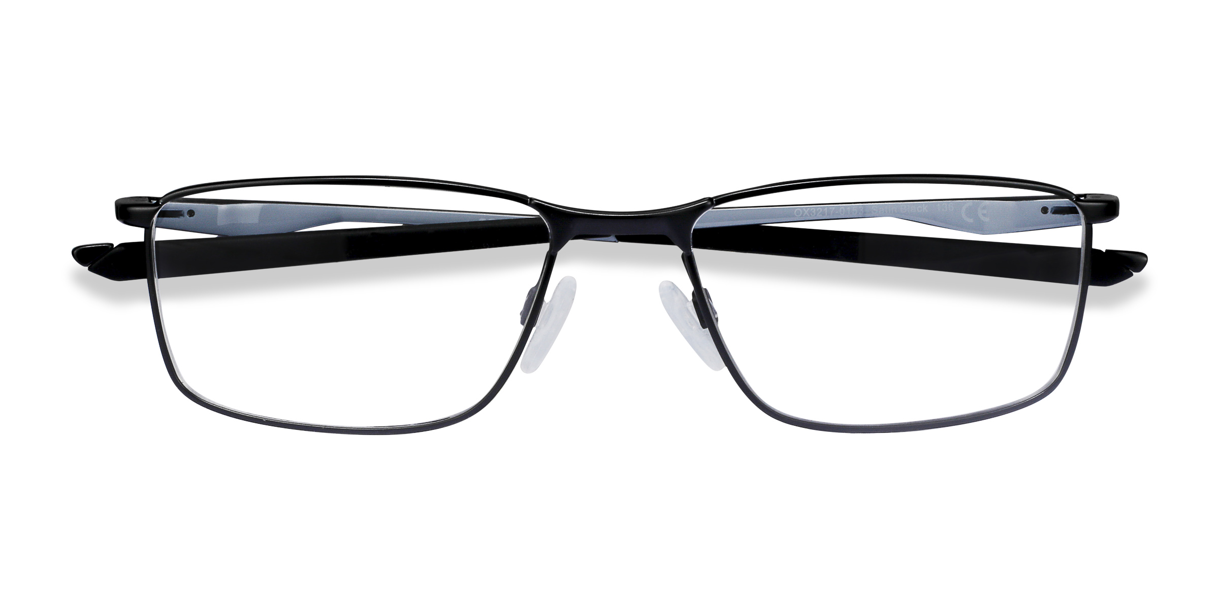 Satin Black Oakley Socket 5.0 - Metal Eyeglasses