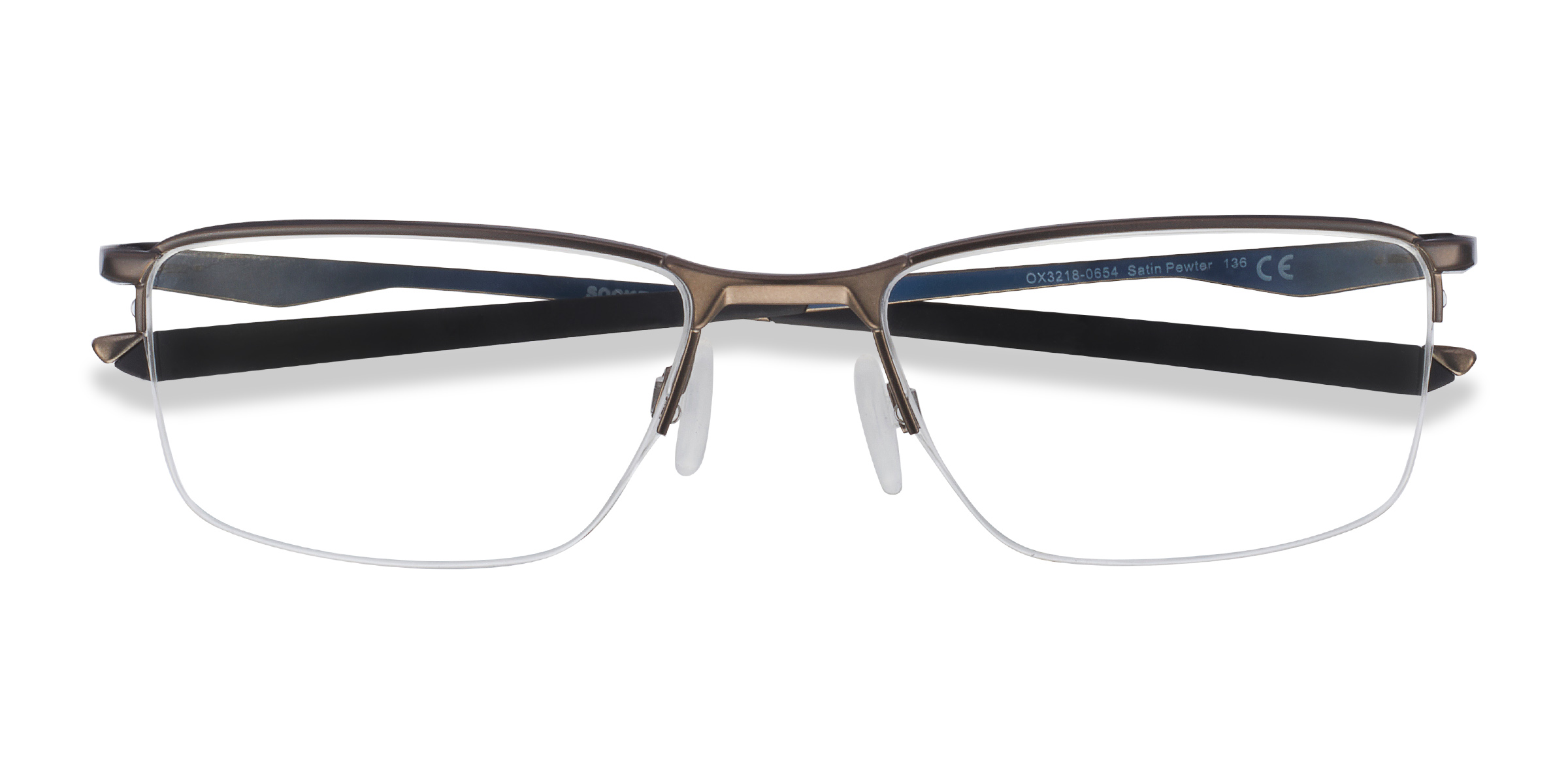 Satin Pewter Oakley Socket 5.5 - Métal Lunettes de vue