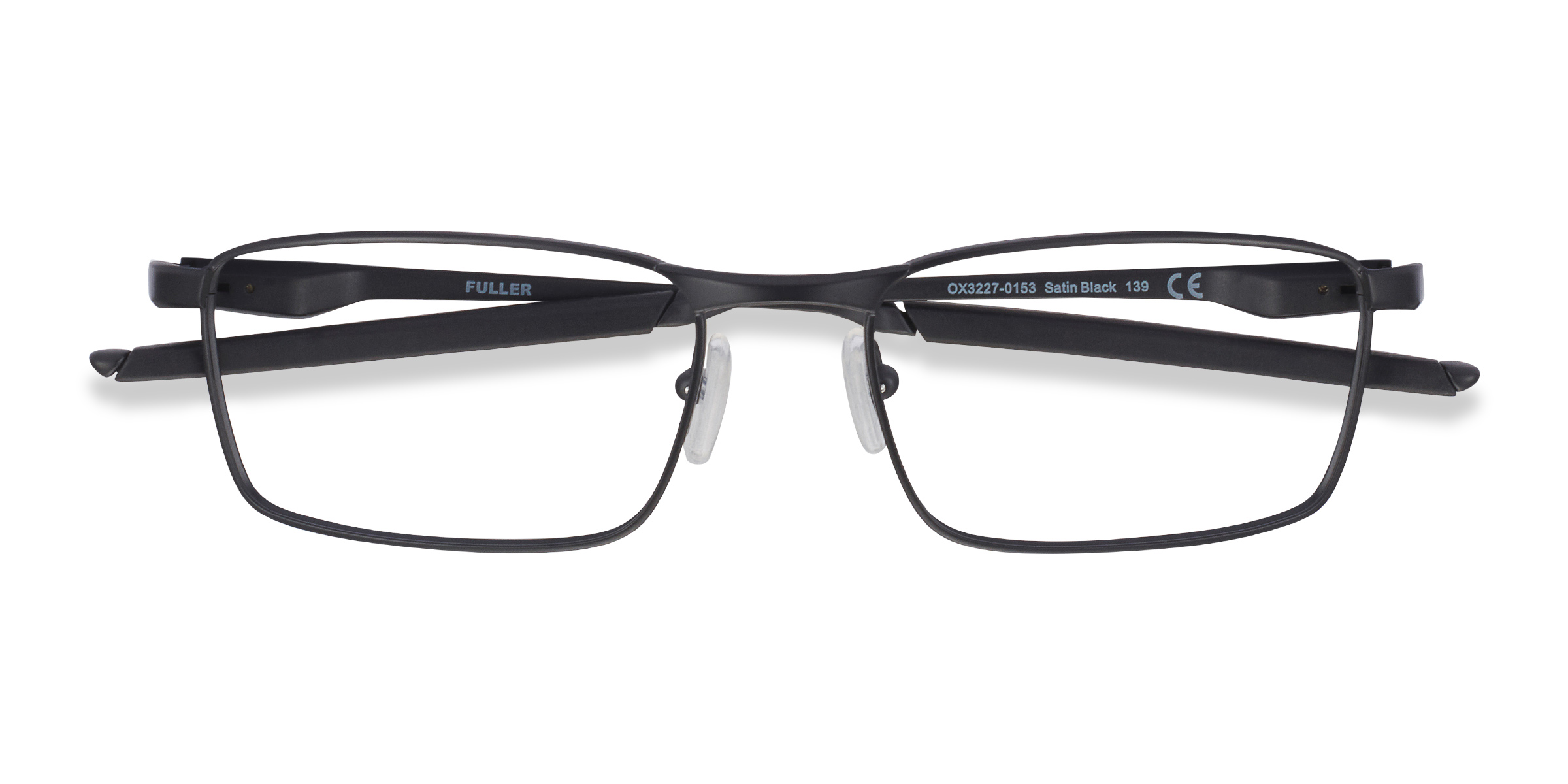 Satin Black Oakley Fuller - Metal Eyeglasses