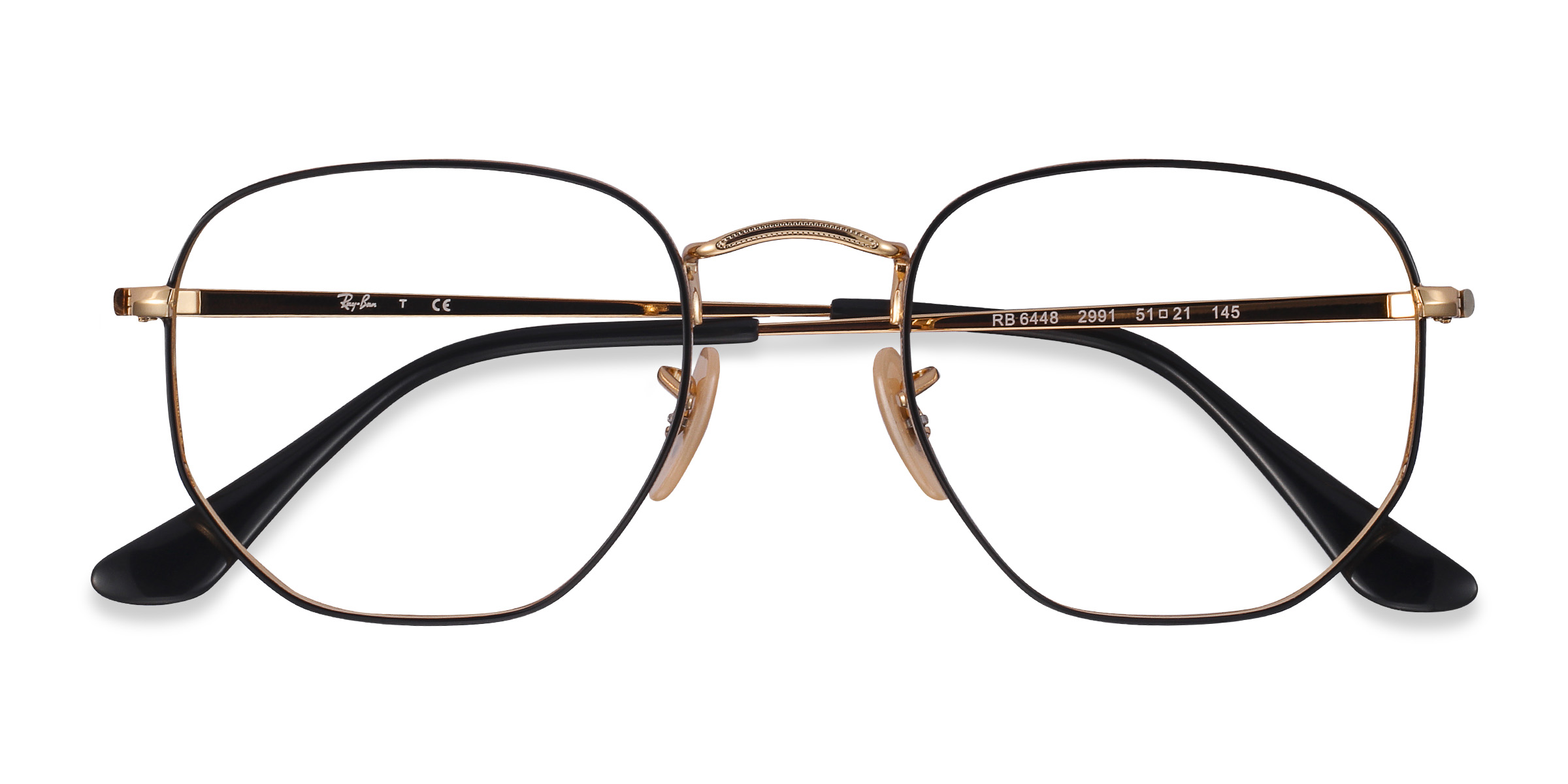Black Gold Ray-Ban RB6448 - Metal Eyeglasses